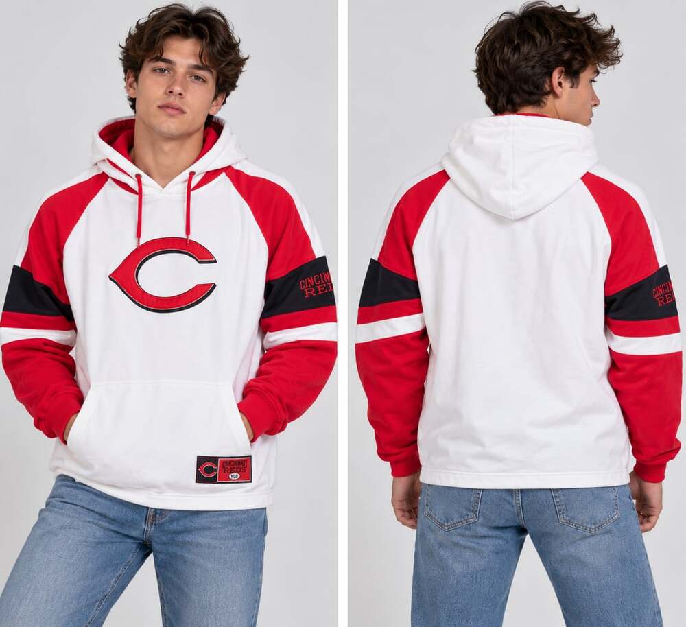 Lee Sport Cincinnati Reds Hoodie Size M